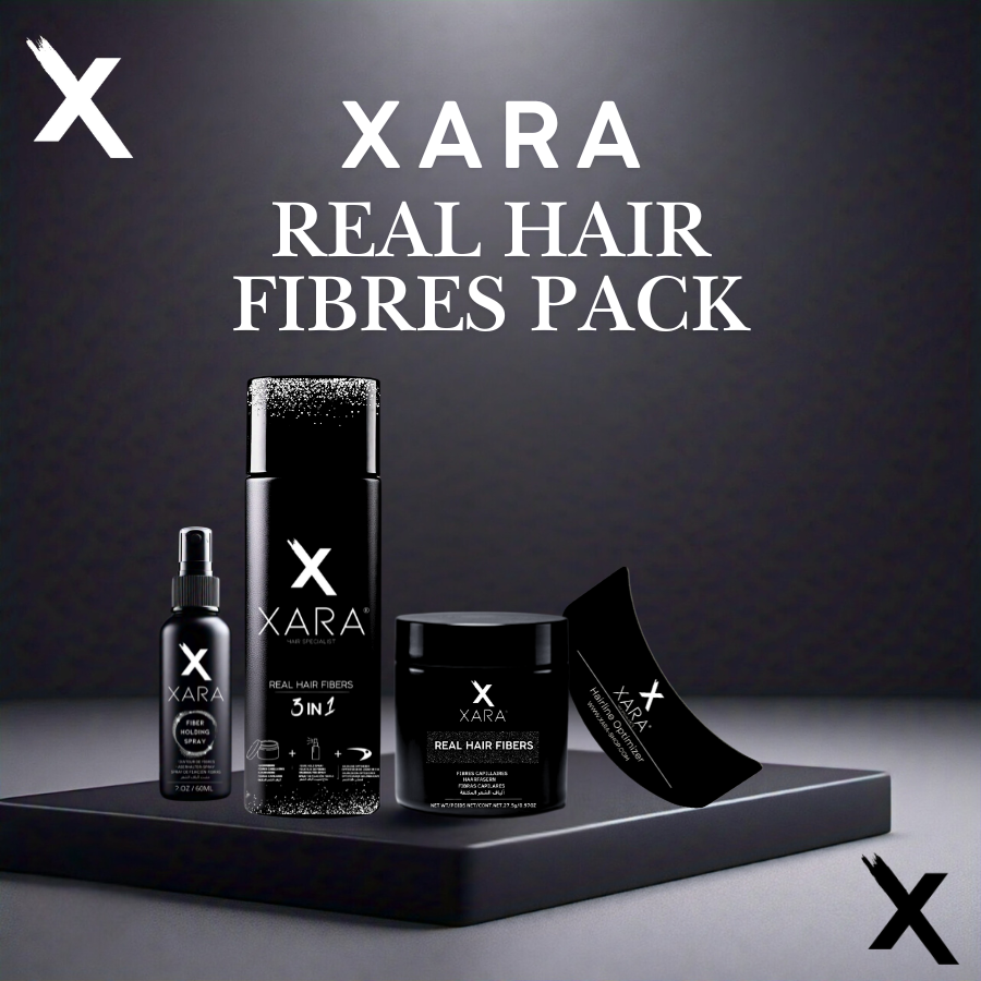 XARA Real Hair Fiber Pack X3.